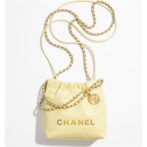 chanel 22 bag yellow|Chanel 22 bag collections.